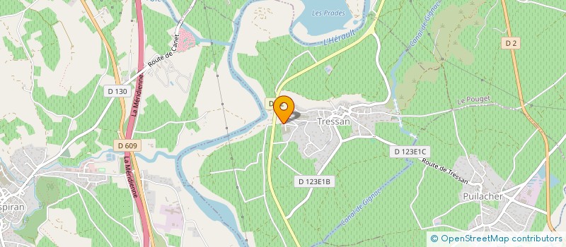 localisation de l'entreprise MONSIEUR JEREMY GOMEZ  TRESSAN