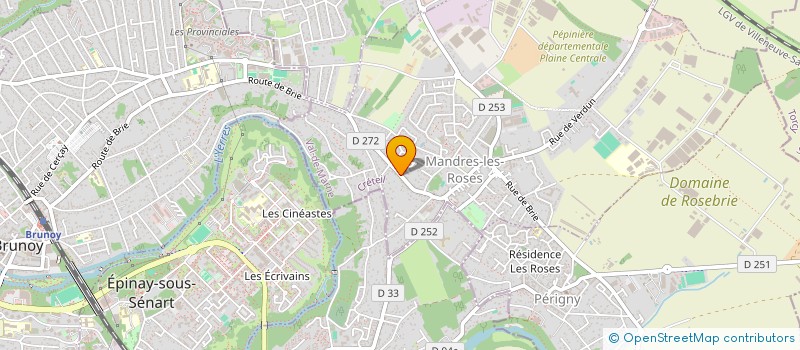 localisation de l'entreprise MONSIEUR JEREMY GONCALVES  MANDRES-LES-ROSES