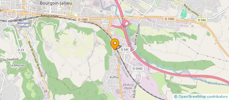 localisation de l'entreprise MONSIEUR JEREMY GONIN  NIVOLAS-VERMELLE