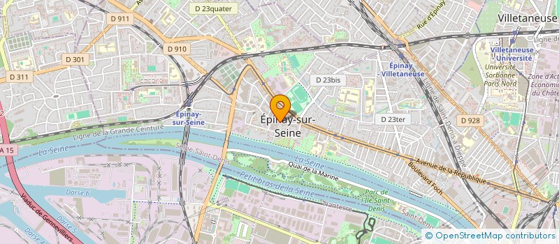 localisation de l'entreprise MONSIEUR JEREMY GORIN à EPINAY-SUR-SEINE