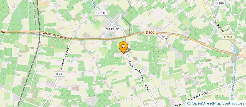 localisation de l'entreprise MONSIEUR JEREMY GORRIAS  ROBION