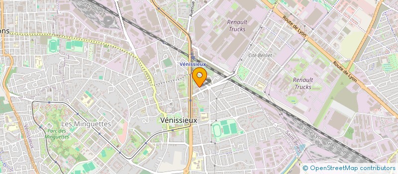 localisation de l'entreprise MONSIEUR JEREMY GORSKIE  VENISSIEUX