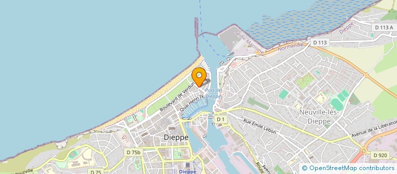 localisation de l'entreprise MONSIEUR JEREMY GOT  DIEPPE