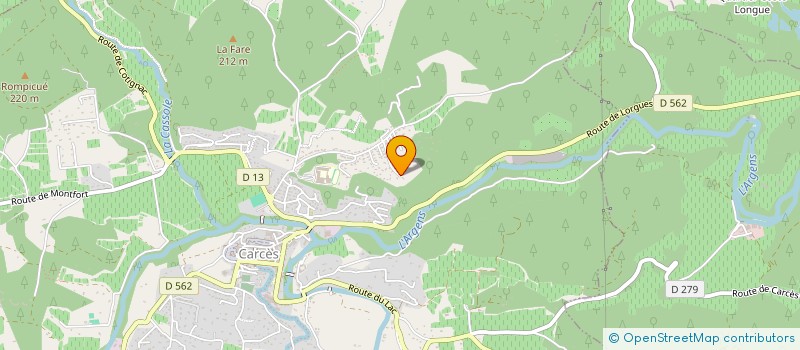 localisation de l'entreprise MONSIEUR JEREMY GOTTA  FORCALQUEIRET