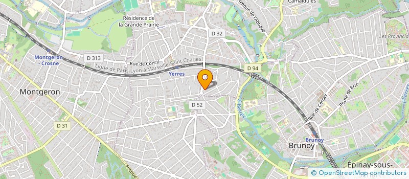 localisation de l'entreprise MONSIEUR JEREMY GOUGE  YERRES