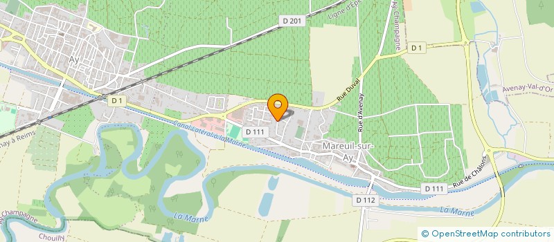 localisation de l'entreprise MONSIEUR JEREMY GOULIER  AY-CHAMPAGNE