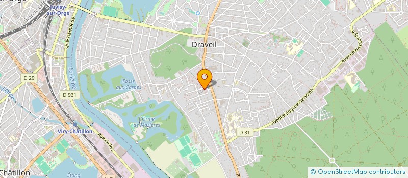 localisation de l'entreprise MONSIEUR JEREMY GOUVEIA à DRAVEIL