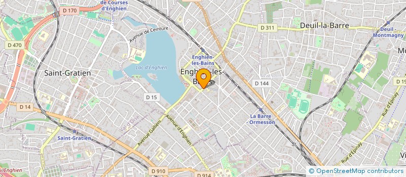 localisation de l'entreprise MONSIEUR JEREMY GRAH à ENGHIEN-LES-BAINS