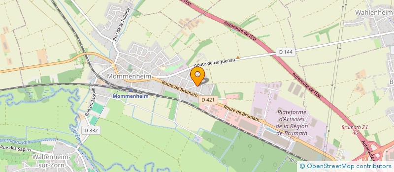 localisation de l'entreprise MONSIEUR JEREMY GRASS  MOMMENHEIM