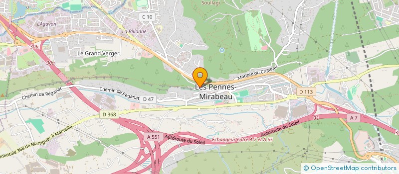 localisation de l'entreprise MONSIEUR JEREMY GRECO à LES PENNES-MIRABEAU