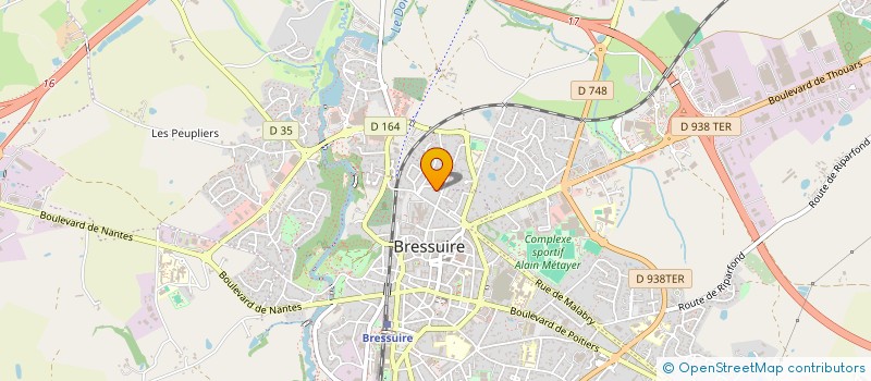 localisation de l'entreprise MONSIEUR JEREMY GREGOIRE  BRESSUIRE