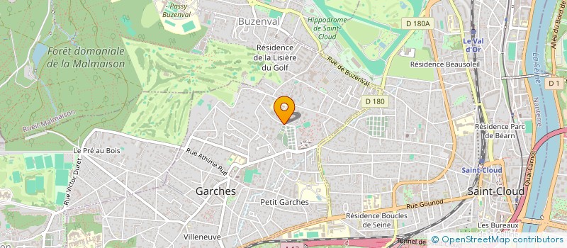 localisation de l'entreprise MONSIEUR JEREMY GRENIER à GARCHES