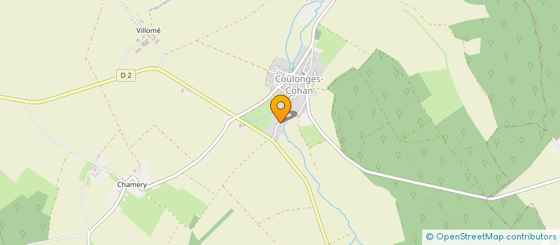 localisation de l'entreprise MONSIEUR JEREMY GRUMIER  COULONGES-COHAN