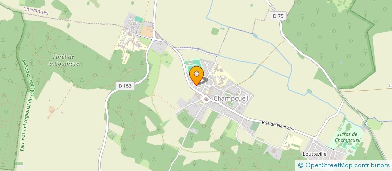 localisation de l'entreprise MONSIEUR JEREMY GUELPA  CHAMPCUEIL