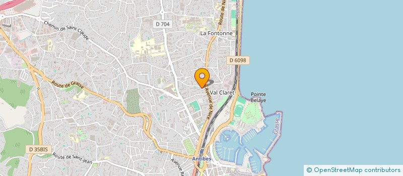 localisation de l'entreprise MONSIEUR JEREMY GUIDO à ANTIBES
