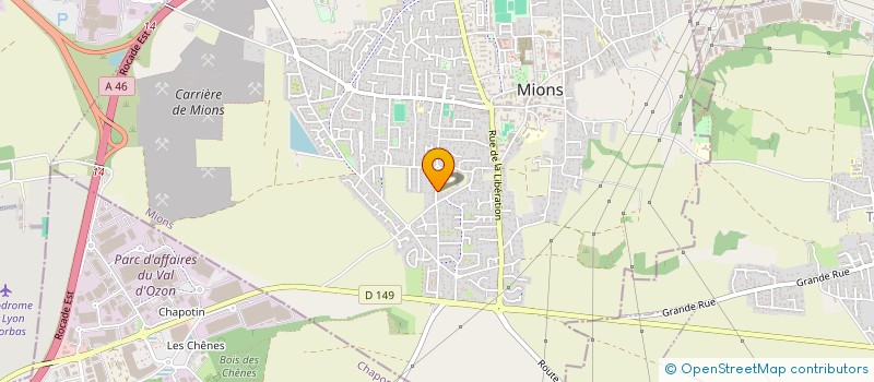 localisation de l'entreprise MONSIEUR JEREMY GUIFFRAY  MIONS