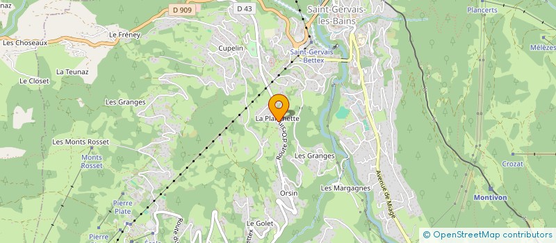 localisation de l'entreprise MONSIEUR JEREMY GUIGNETTE à SAINT-GERVAIS-LES-BAINS