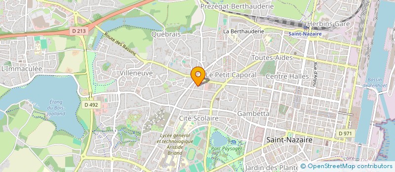 localisation de l'entreprise MONSIEUR JEREMY GUIHARD  SAINT-NAZAIRE