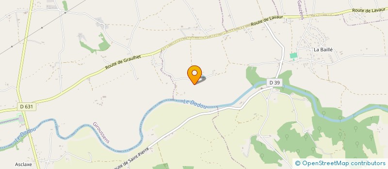 localisation de l'entreprise MONSIEUR JEREMY GUILHEM  SAINT-GAUZENS