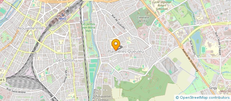 localisation de l'entreprise MONSIEUR JEREMY GUILLEMIN  METZ