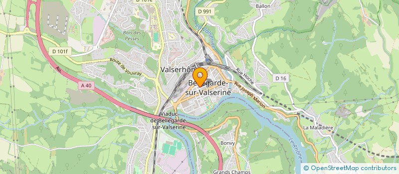 localisation de l'entreprise MONSIEUR JEREMY GUILLET à VALSERHONE