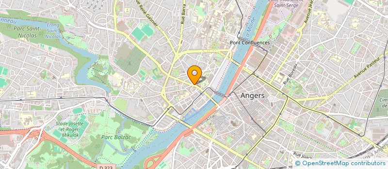 localisation de l'entreprise MONSIEUR JEREMY GUILLET à ANGERS
