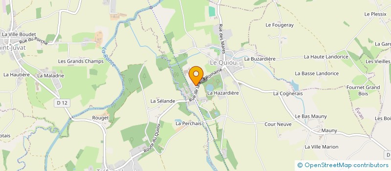 localisation de l'entreprise MONSIEUR JEREMY GUILLET  LE QUIOU