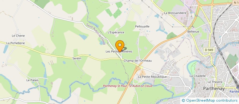 localisation de l'entreprise MONSIEUR JEREMY GUILLEUX  CHATILLON-SUR-THOUET
