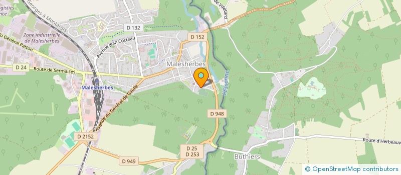 localisation de l'entreprise MONSIEUR JEREMY GUILLON  LE MALESHERBOIS