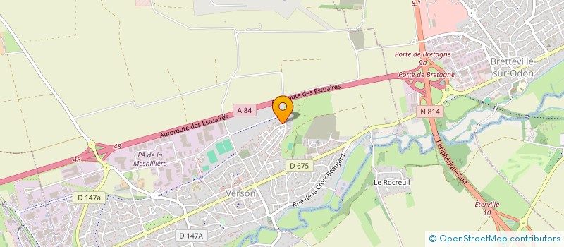 localisation de l'entreprise MONSIEUR JEREMY GUILLOUET  VIRE NORMANDIE