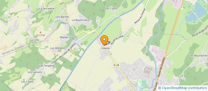 localisation de l'entreprise MONSIEUR JEREMY HACHEZ  SAINT-LAURENT-DU-PONT