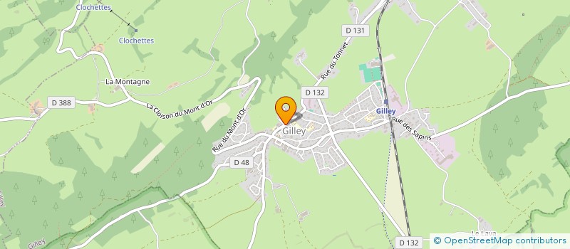 localisation de l'entreprise MONSIEUR JEREMY HAENN  GILLEY