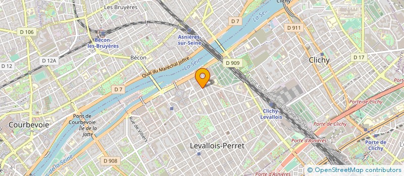 localisation de l'entreprise MONSIEUR JEREMY HAGEGE à LEVALLOIS-PERRET