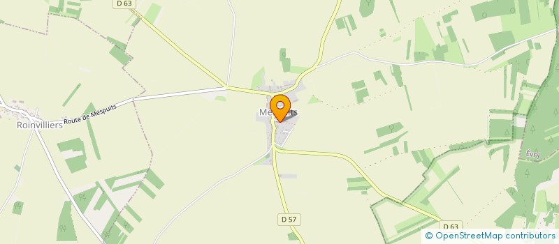 localisation de l'entreprise MONSIEUR JEREMY HAINAUT  MESPUITS