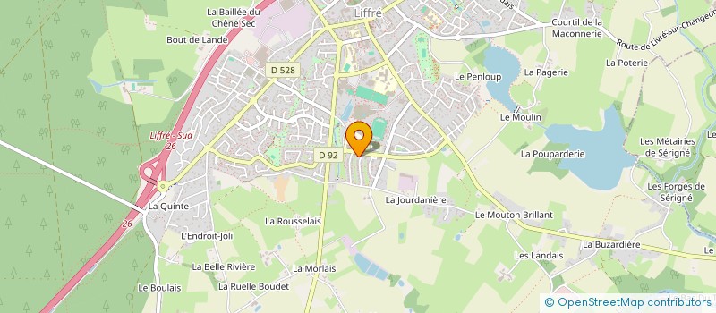 localisation de l'entreprise MONSIEUR JEREMY HAMARD  LIFFRE