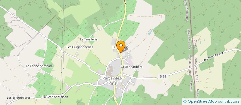 localisation de l'entreprise MONSIEUR JEREMY HELBERT  NOYANT-VILLAGES