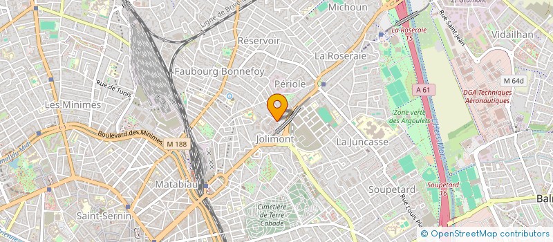 localisation de l'entreprise MONSIEUR JEREMY HENRION à TOULOUSE