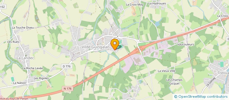 localisation de l'entreprise MONSIEUR JEREMY HENRY  VILDE-GUINGALAN