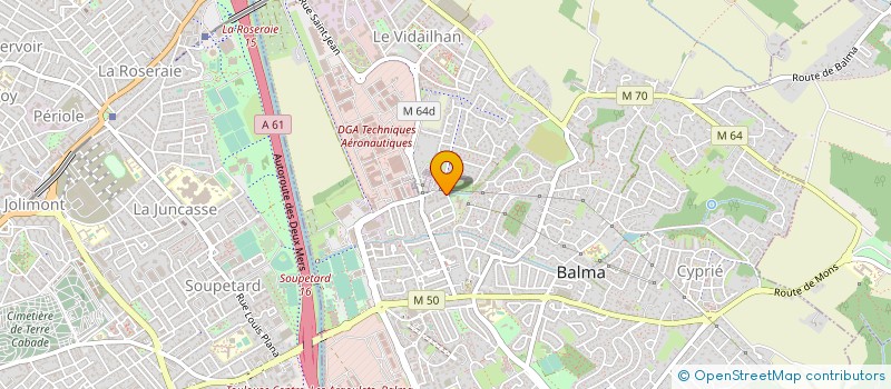 localisation de l'entreprise MONSIEUR JEREMY HERRAEZ  BALMA