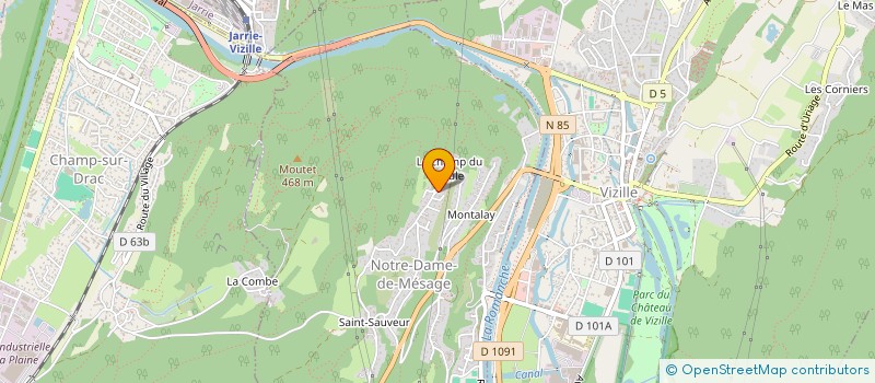 localisation de l'entreprise MONSIEUR JEREMY HERVIEUX  NOTRE-DAME-DE-MESAGE