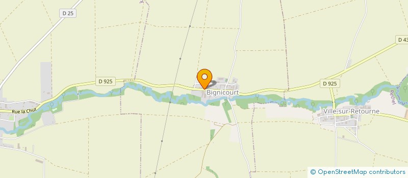 localisation de l'entreprise MONSIEUR JEREMY HINCELIN  BIGNICOURT