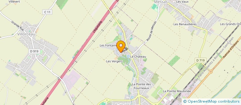 localisation de l'entreprise MONSIEUR JEREMY HIRTZ à BEAUGENCY