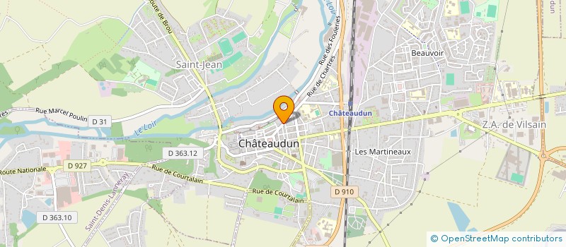 localisation de l'entreprise MONSIEUR JEREMY HODCENT à CHATEAUDUN