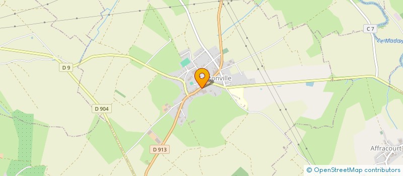 localisation de l'entreprise MONSIEUR JEREMY HOLDERBAUM  TANTONVILLE