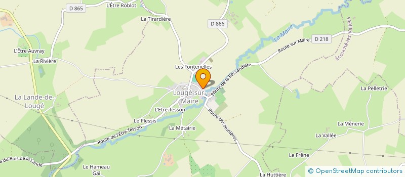 localisation de l'entreprise MONSIEUR JEREMY HOLZAPFEL à LOUGE-SUR-MAIRE