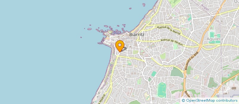 localisation de l'entreprise MONSIEUR JEREMY HOUSE à BIARRITZ