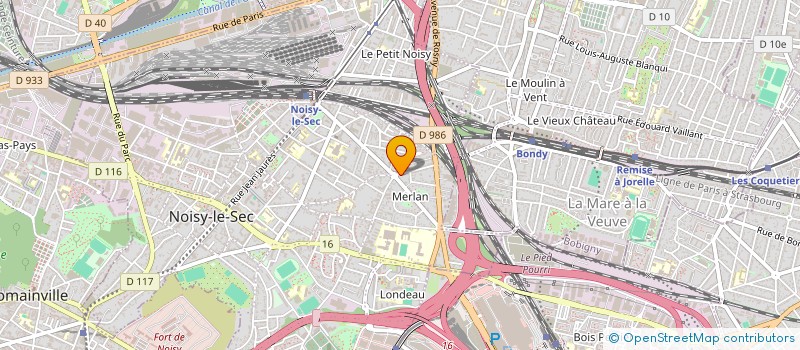 localisation de l'entreprise MONSIEUR JEREMY HUGOT à NOISY-LE-SEC