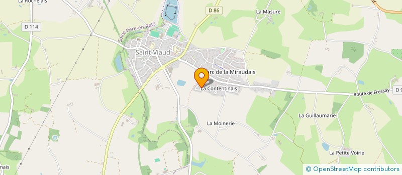 localisation de l'entreprise MONSIEUR JEREMY HURET  SAINT-VIAUD