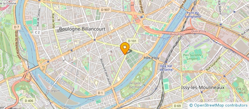 localisation de l'entreprise MONSIEUR JEREMY ISEUX à BOULOGNE-BILLANCOURT