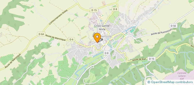 localisation de l'entreprise MONSIEUR JEREMY ISNARD  VALENSOLE